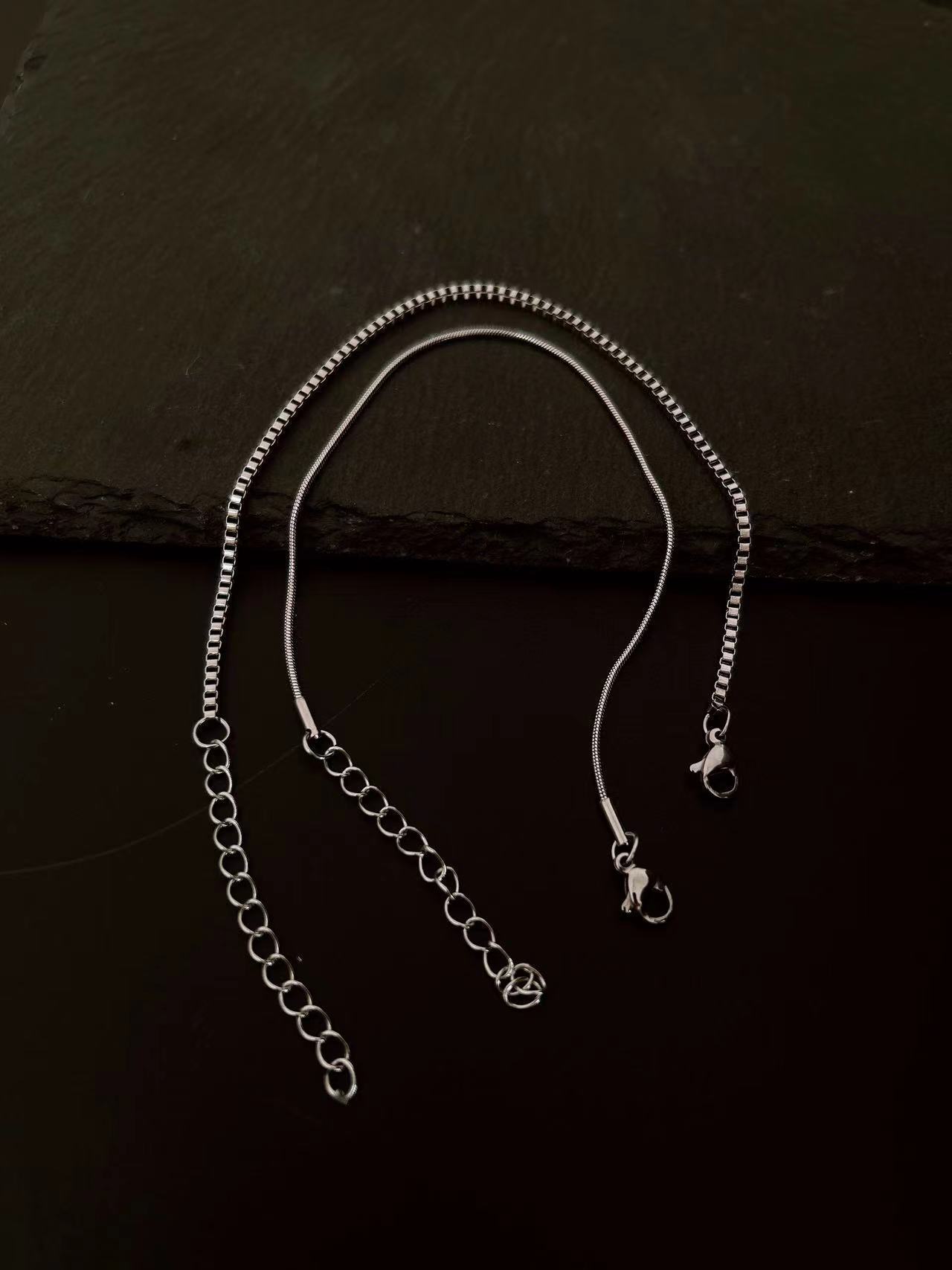 Simple Double-layer Stainless Steel Bracelet