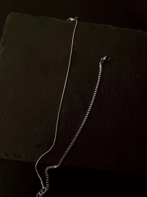 Simple Double-layer Stainless Steel Bracelet